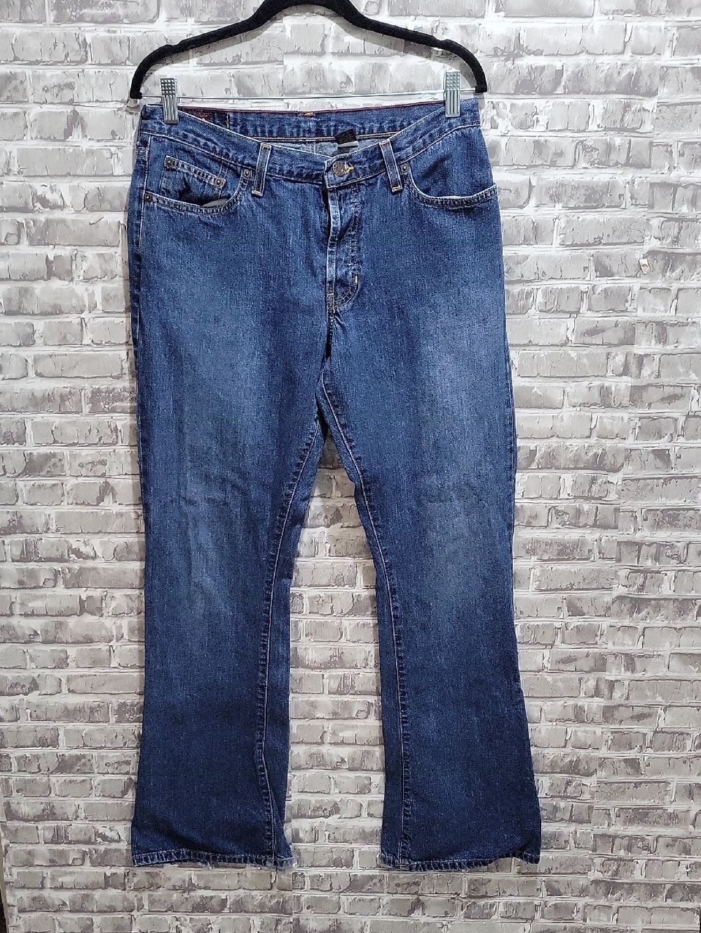 Abercrombie Fitch 1892 Button Fly Jeans | Womens 8R Distressed Hem, Y2K, Grunge